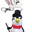 String Doll Keychain - Pop the Penguin