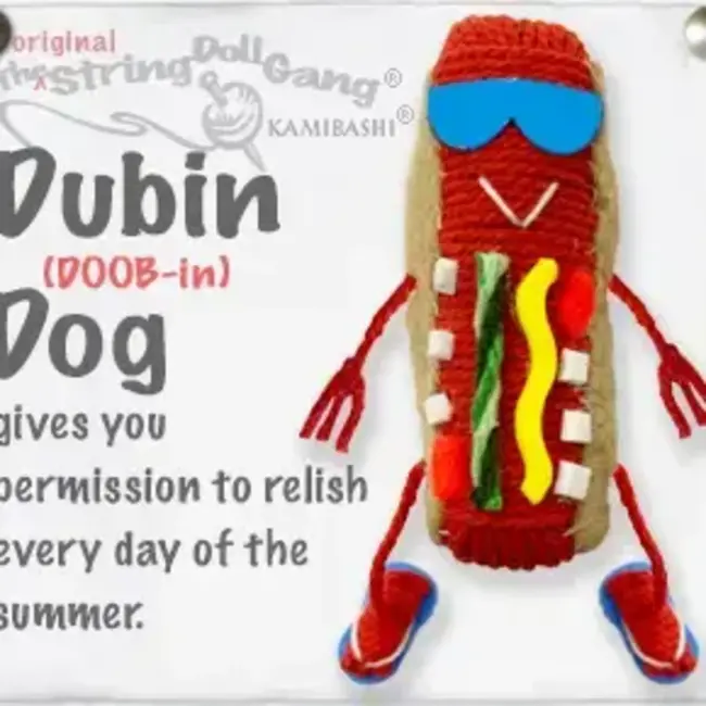 String Doll Keychain - Dubin Dog