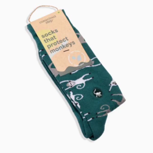 Crew Socks that Protect Monkeys