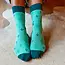 Crew Socks That Protect Tropical Rainforests - Green Cacti