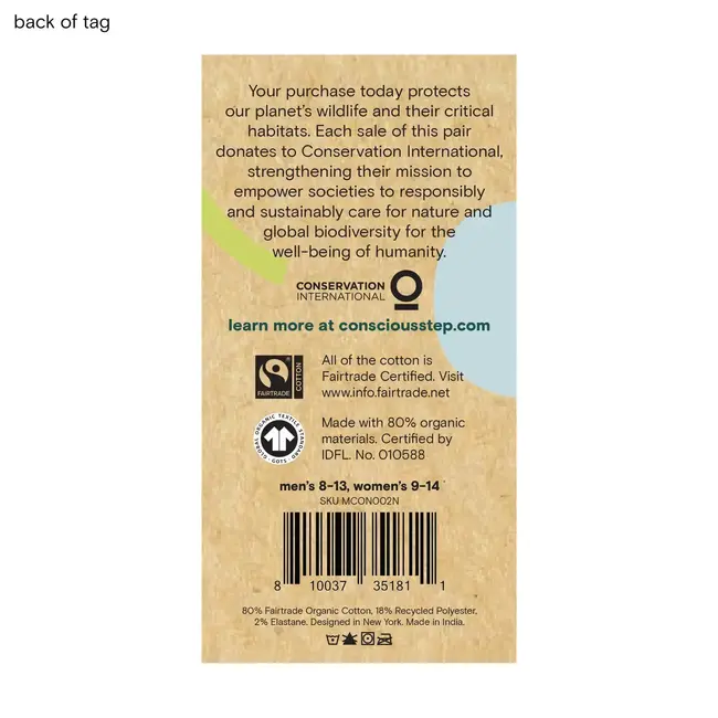 Crew Socks that Protect Zebras