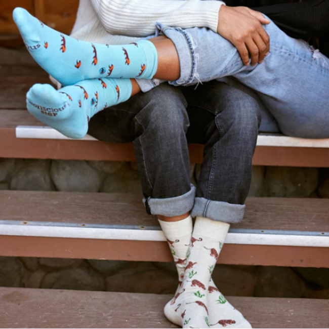 Conscious Step Crew Socks That Protect Lions