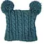Nepal Heelah Double Pompom Hat - Teal