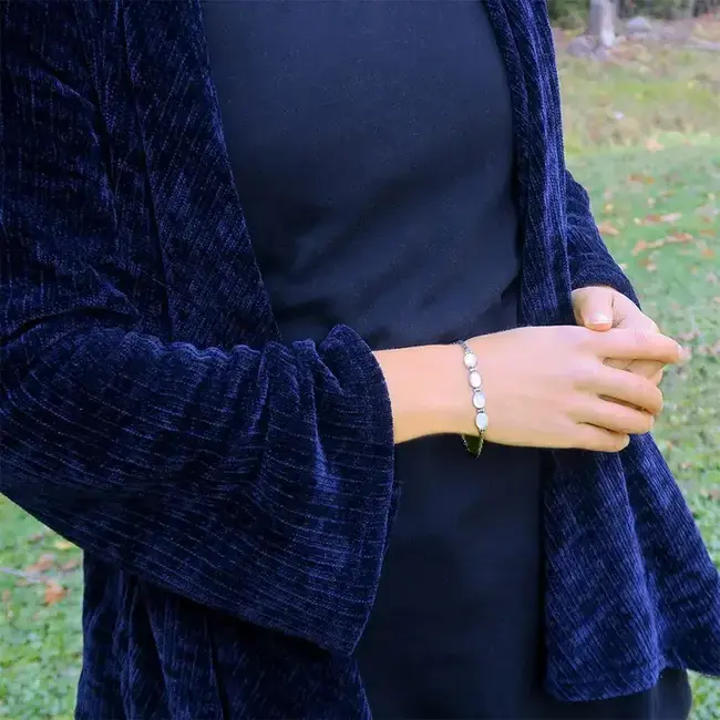 Desa Mother of Pearl Bracelet- Sterling Silver