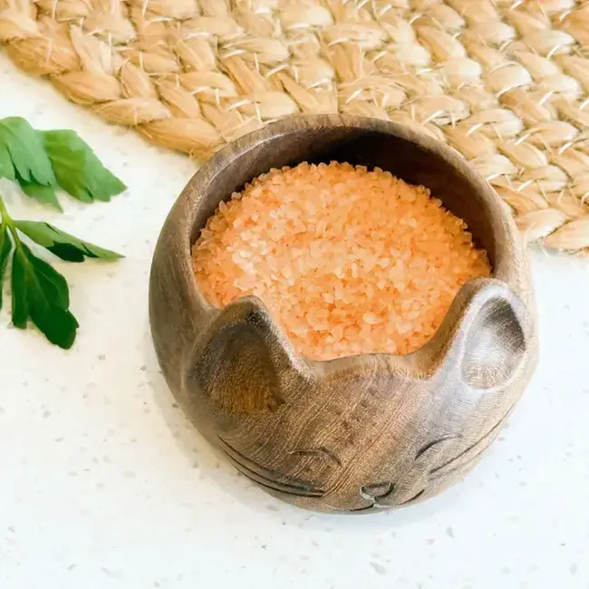 Salt Bowl - Reclaimed Wood Cat