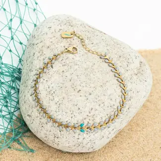 China Against the Current Bracelet Gold