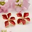 Earrings  - Bloom in Red