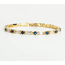 China Glimmer Something Blue Tennis Bracelet