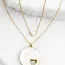 China Journey Together Necklace Set in Mother of Pearl