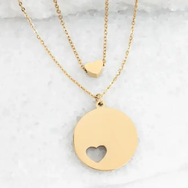 Journey Together Necklace Set in Mother of Pearl