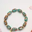 Sierra Bloom Turquoise Emperor Stone Beaded Bracelet