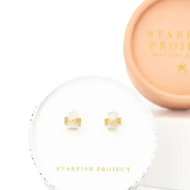 Stronger Together Crystal Studs