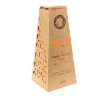 India Organic Goodness Ambience Diffuser 100ml Nagpuri Narangi Orange