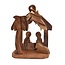 Olivewood Nativity Scene 5 x 3 x 6.5cm