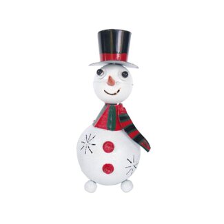 Indonesia Frosty the Snowman Metal Sculpture