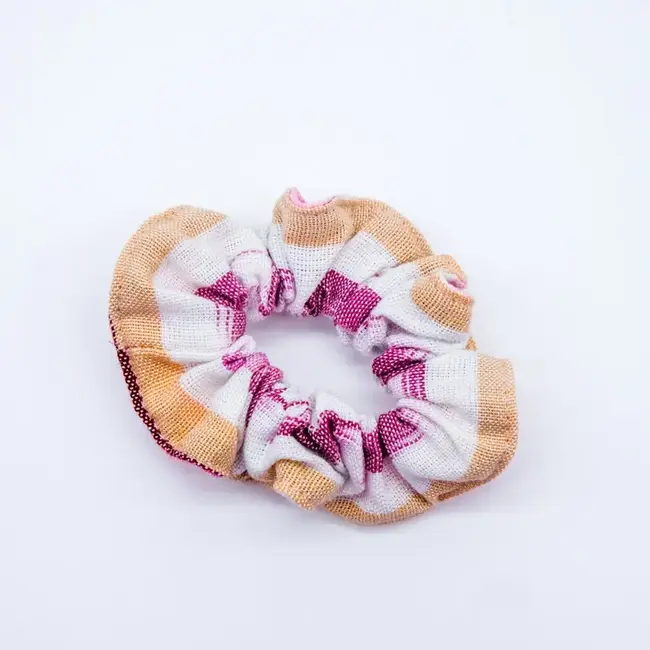 Hand-Woven Cotton  Scrunchies
