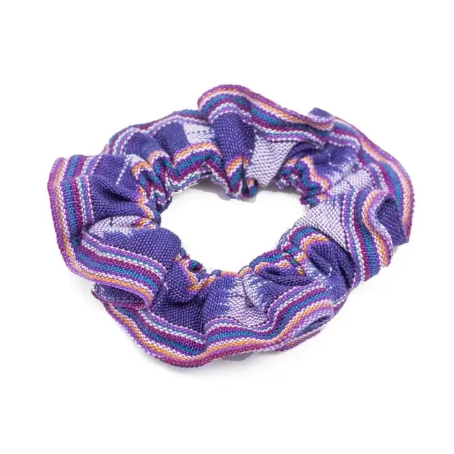 Hand-Woven Cotton  Scrunchie