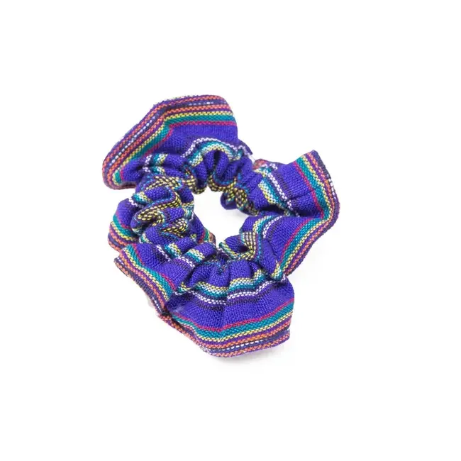 Hand-Woven Cotton  Scrunchies