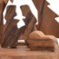 Olivewood Nativity Ornament