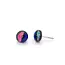 Dichroic Glass Stud Earrings