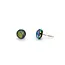 Dichroic Glass Stud Earrings