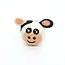 Felted Wool Ball Ornament - Cow