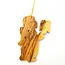 Palestine Olivewood Singing Angel Ornament