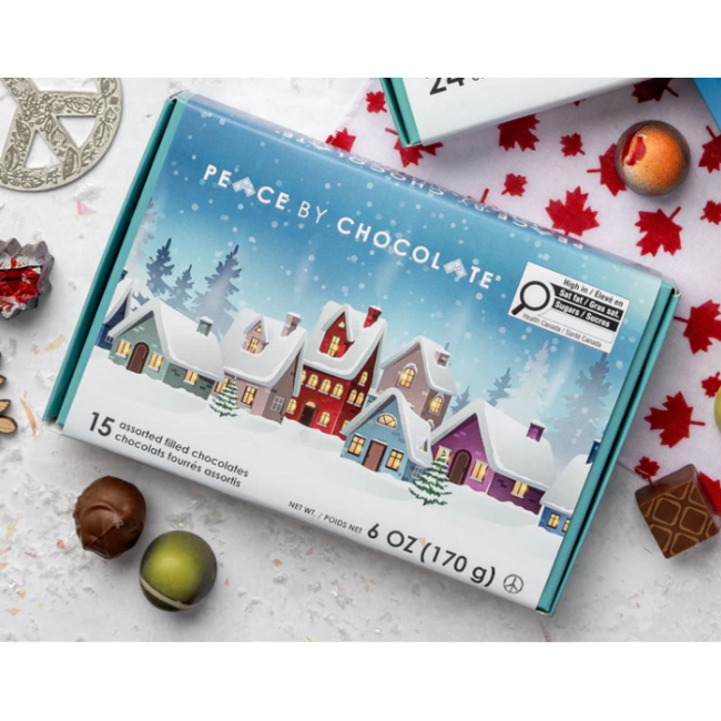 Peace By Chocolate - Holiday Box 15pc