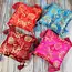 India Singing Bowl Cushion - Satin Square