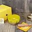 Solar Plexus Yellow Chakra Singing Bowl (5") Gift Set