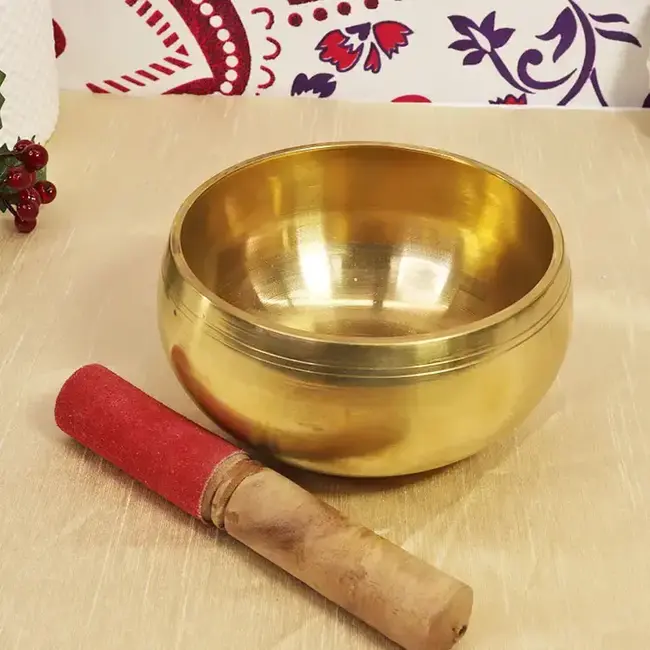 Tibetan Glossy Singing Bowl (6")