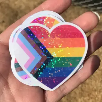 Canada Holographic Pride Flag Sticker
