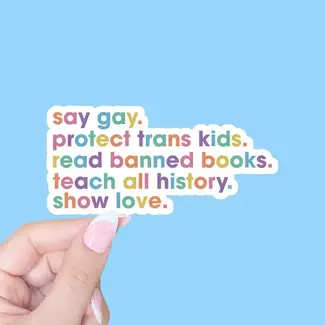 Canada Say Gay Sticker