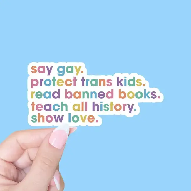 Say Gay Sticker