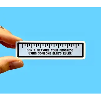 Canada Someone Else's Ruler Sticker