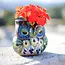 Guatemala Ceramic Owl Planter