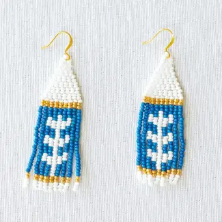 Guatemala Katy Seed Bead Earrings