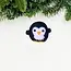 Guatemala Mini Penguin Felt Ornament