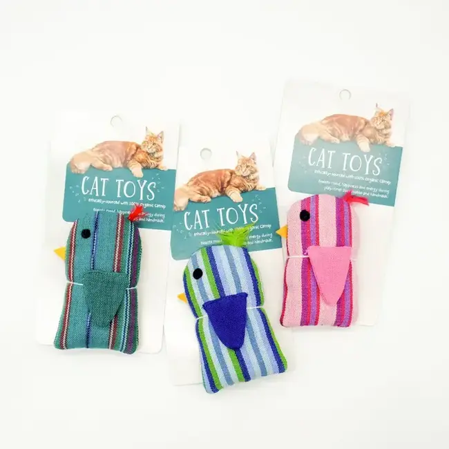 Organic Catnip Birdie Cat Toy