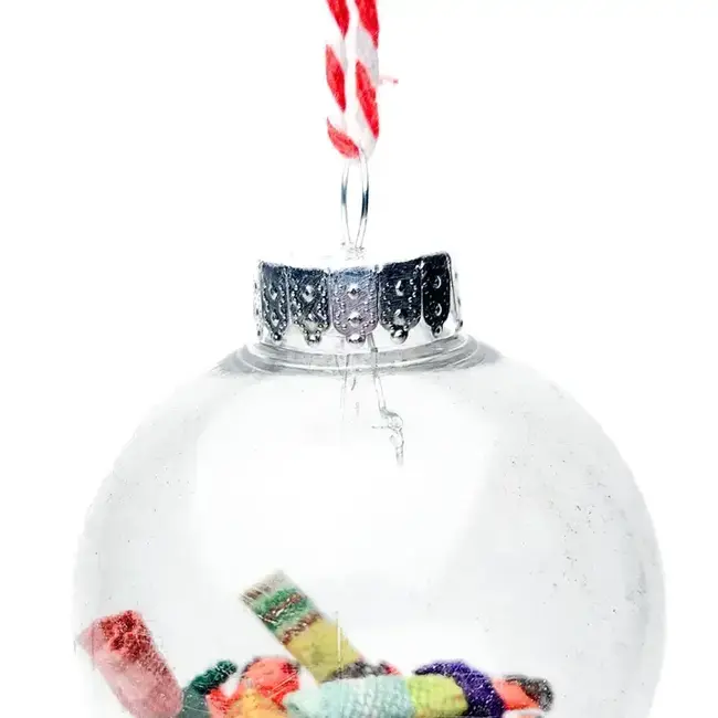Worry Doll Globe Ornament