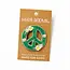 Bala Mani Beaded Brooch Pin - Peace