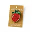 Bala Mani Beaded Brooch Pin - Strawberry
