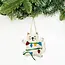 Guatemala Tangled in Lights Cat Ornament