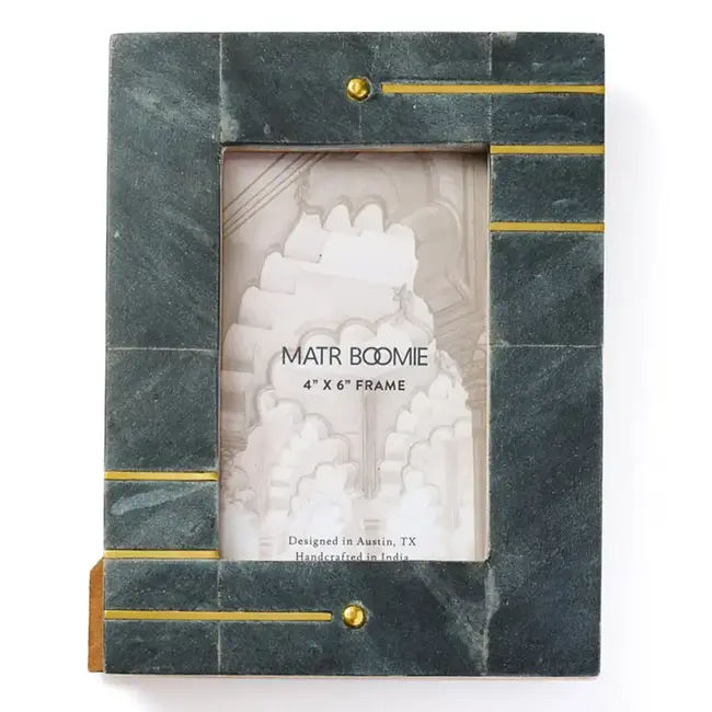 Sammita Black Marble Photo Frame (4x6)