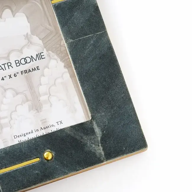 Sammita Black Marble Photo Frame (4x6)