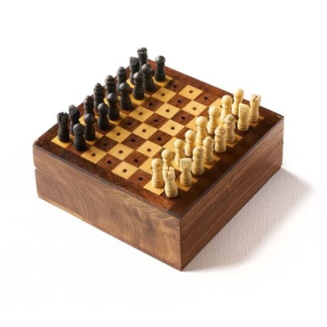 Travel Chess Game Set w/ Storage Box