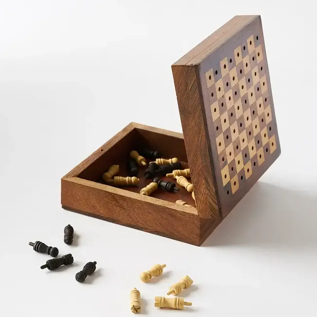 Travel Chess Game Set w/ Storage Box