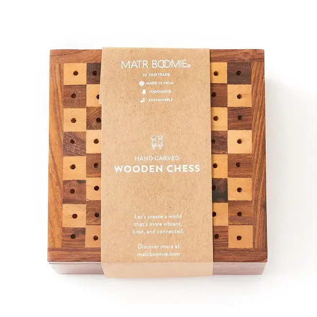 Travel Chess Game Set w/ Storage Box