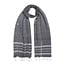 Earthy Stripes Cotton Scarf