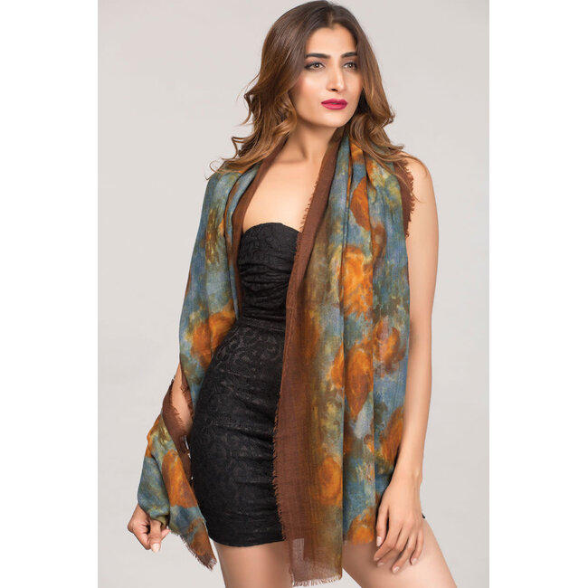Reena Fine Wool Scarf